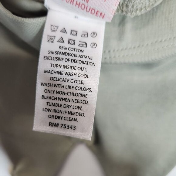 New Baby Leggings‎ with cinched Ankles in sage Green Size 3-6 Months - Picture 5 of 5